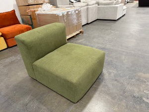 Joybird Millie Armless Chair (Faithful Olive)
