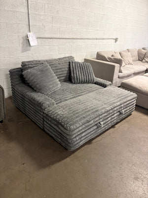 Wills Gray Oversized Chair