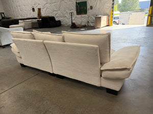 White Plush Sofa