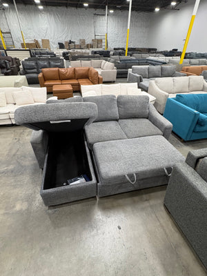 Coddle Aria Sofa Chaise Gray