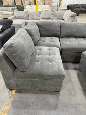 ThomasVille Tisdale 6 Piece Sectional Gray