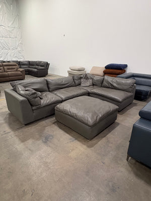 Wilshire Leather Sectional