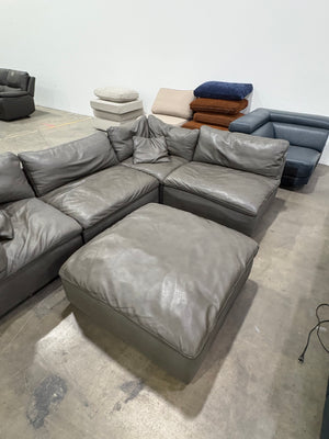 Wilshire Leather Sectional