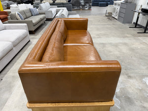 CB2 Sven Leather Sofa