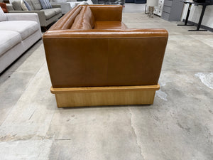 CB2 Sven Leather Sofa