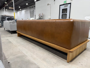CB2 Sven Leather Sofa