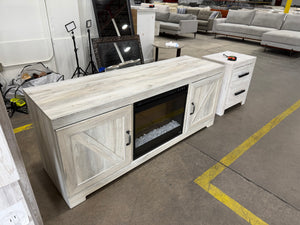 Electric Fireplace Console