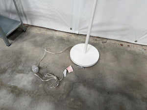Lamp with Velvet Lampshade