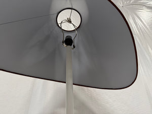Lamp with Velvet Lampshade