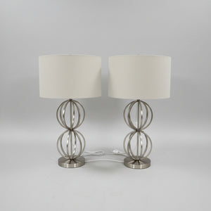 Metal Base Lamp Set