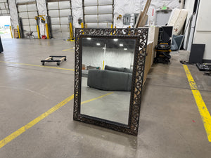 Rustic Iron Mirror