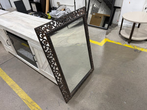 Rustic Iron Mirror