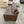 Brown Faux Leather Sofa