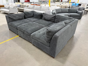 Tisdale 6 Piece Sectional Gray