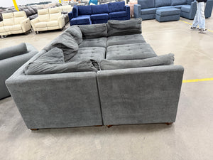 Tisdale 6 Piece Sectional Gray