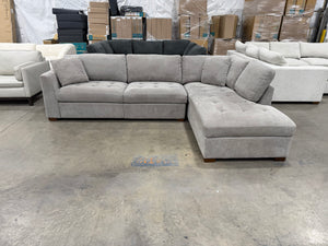 Miles Fabric Power Sectional