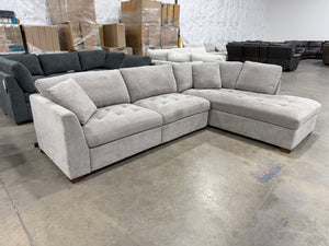 Miles Fabric Power Sectional