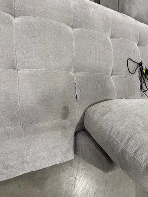 Miles Fabric Power Sectional