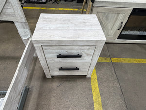 White Bedroom Set (Full Bed-frame, Dresser and Nightstand)