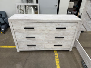 White Bedroom Set (Full Bed-frame, Dresser and Nightstand)