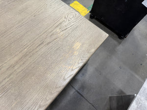 Wood Dining Table with 2 Leaf Extensions