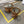 Wicker Wood Coffee Table Set with Glass Top