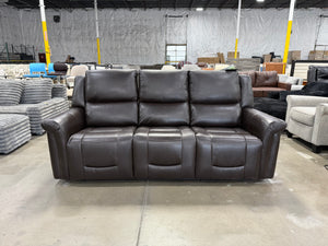 *Brand New* Alba Leather Power Sofa