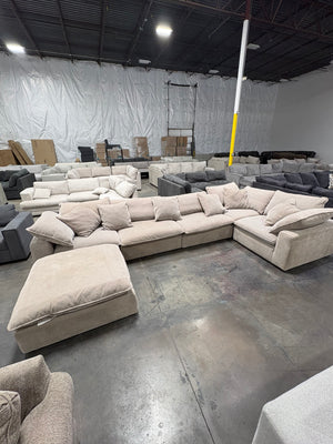 Aiden & Ivy Sereen Sectional - Taupe
