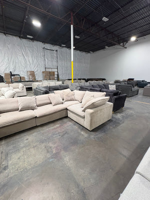 Aiden & Ivy Sereen Sectional - Taupe