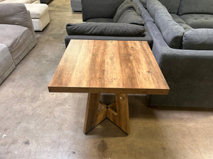 Square Contemporary Wood Table