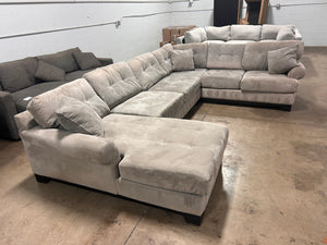 Large Gray Sectional