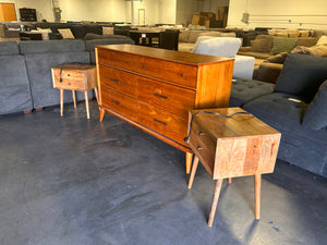 MCM Dresser & Nightstand Set