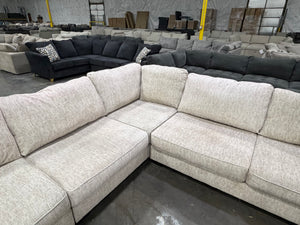Oversized Cream Sectional