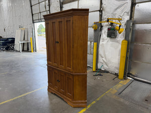 Corner Entertainment Cabinet