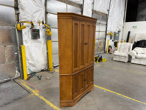 Corner Entertainment Cabinet