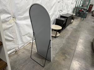 Modern Arched Full-Length Floor Mirror