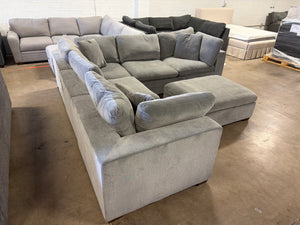 Lowell 6-Piece Modular Sectional - Dark Gray