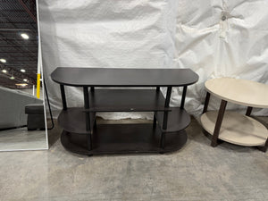 Black TV stand / entertainment center