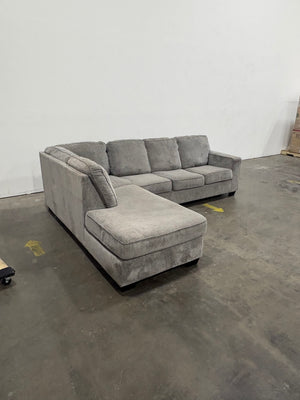 Ashley Light Gray Chaise Sectional