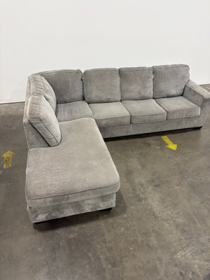 Ashley Light Gray Chaise Sectional