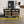 Black Sideboard w/ woven accents