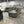 Gray ASHLEY Chaise Sectional w/ Stitching