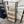 Modern Industrial 4-Tier Bookshelf with Black Metal Frame