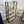 Modern Industrial 4-Tier Bookshelf with Black Metal Frame