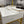 Modern White & Gold Vanity Desk with Drawers & Tiered Organizer