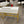 Modern White & Gold Vanity Desk with Drawers & Tiered Organizer