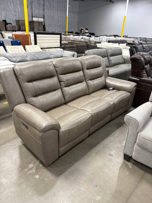 Mason Leather Power Sofa