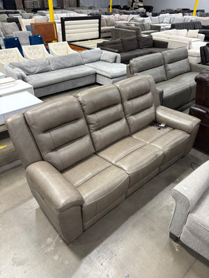 Mason Leather Power Sofa