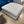 Contemporary Gray Ottoman
