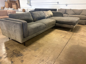 Gray Chaise Sectional